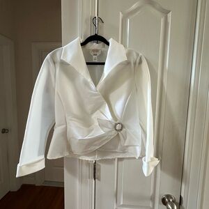 Elegant White Women's Blouse